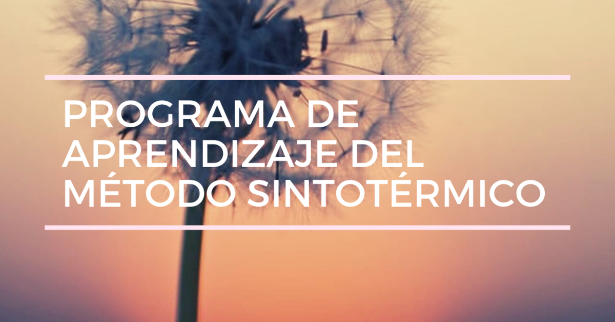 Programa de aprendizaje del Método Sintotérmico con acompañamiento